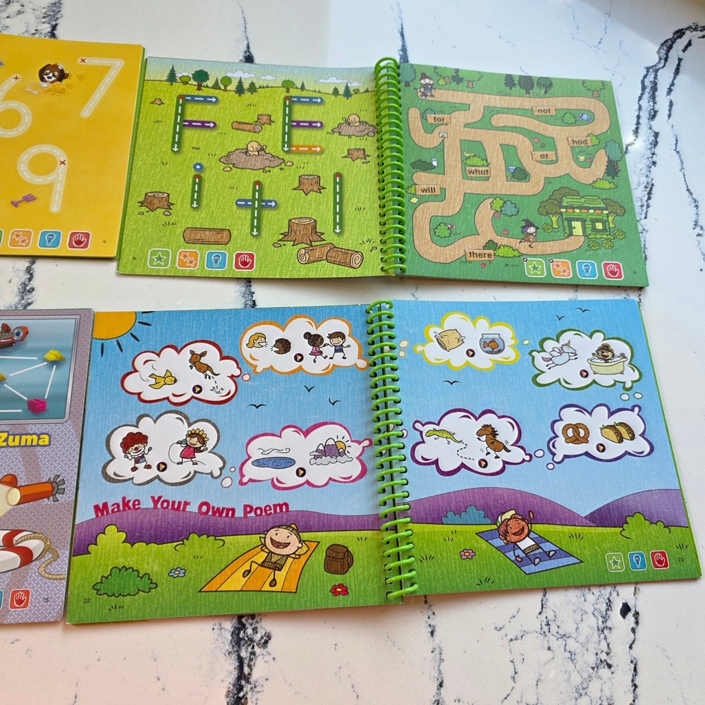 LeapFrog LeapStart Learning Books PAW Patrol Mr Pencil Activity Set - set of 4 - Picture 9 of 13